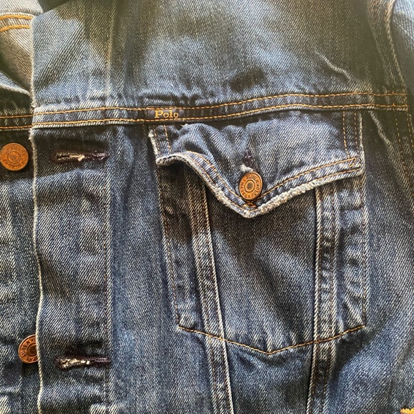 Ralph Lauren Blue Denim Jacket - Picture 5 of 8